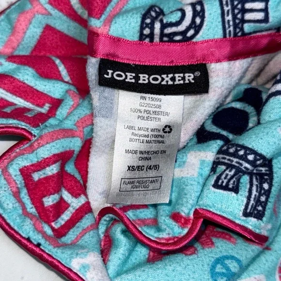 Joe Boxer Kids Pajama Set - Pink and Blue - Picture 2 of 5